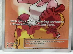 2019 Pokemon Card Trainer Welder 214/214 Unbroken Bonds Holo Full Art Ultra RARE - Image 3