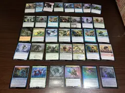 MTG FROGS + TOADS themed Magic The Gathering Card Lot+ BONUSES - Image 1