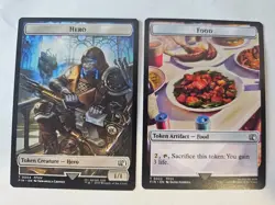 Hero (0004) Token / Food Token NM Final Fantasy MTG Magic the Gathering Eng Card - Image 1