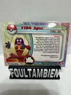 1999 Topps Pokemon Tv Animation Series Jynx #124 Foil Card - Image 2