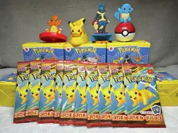 Pokemon Rare McDonald's Cards 10 & Figures 10 Set 2025 Japan exclusive 20pcs set - Image 1