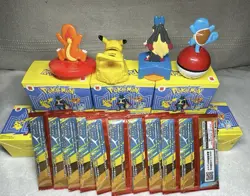 Pokemon Rare McDonald's Cards 10 & Figures 10 Set 2025 Japan exclusive 20pcs set - Image 2