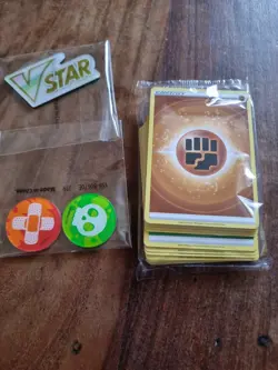 Pokemon Energy Cards + vstar marker +counters from new release crown zenith 2023 - Image 1