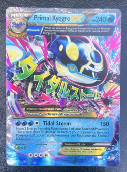 Pokemon Primal Kyogre EX Holo Ultra Rare Card 2014 XY 55/160 (NM) - Image 1