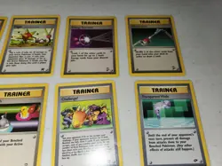 Vintage Pokemon Trainer Card Lot - 10x WOTC + Modern - Heavy Play HP -... - Image 3