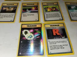 Vintage Pokemon Trainer Card Lot - 10x WOTC + Modern - Heavy Play HP -... - Image 4