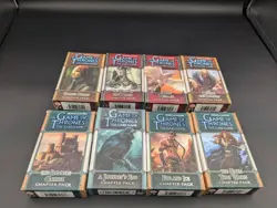 A Game of Thrones Card Game Chapter Pack Lot of 8 NEW Fantasy RPG - Image 1