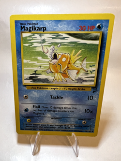 Magikarp Pokemon Card English 1999 Vintage 50/130 Excellent Base Set 2 - Image 1
