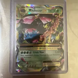 Pokemon XY Evolutions- Mega Venusaur EX Ultra Rare 2/108 Foil Card Near Mint - Image 1