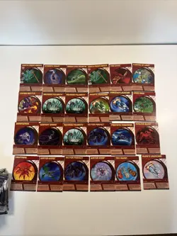 Bakugan Battle Brawlers Lot of 120 Ability Cards RARE LARGE LOT - Image 2