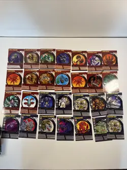 Bakugan Battle Brawlers Lot of 120 Ability Cards RARE LARGE LOT - Image 3