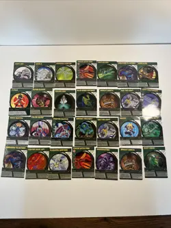 Bakugan Battle Brawlers Lot of 120 Ability Cards RARE LARGE LOT - Image 5