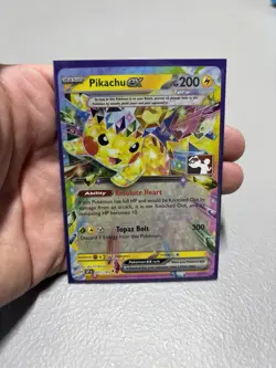 Pikachu Ex Pokemon Prize Pack Series 7 Promo Pokemon Card NM PACK FRESH - Image 1