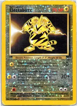 Electabuzz 2003 Best of Game Promo 1 Pokemon Card HP U44 - Image 1