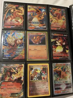 Pokemon DBZ Score Binder Collection Charizard Ex VMax Full Art! 72Cards 153DBZ - Image 4
