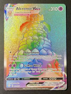 Alcremie VMAX - 073/072 - Pokemon Shining Fates Sword Shield Secret Rare Card NM - Image 1