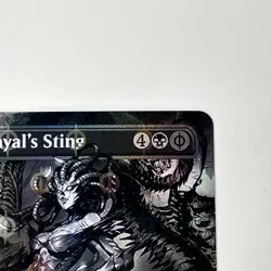Vraska, Betrayal's Sting (Borderless) (Step-and-Compleat Foil) - MTG - NM- ONE - Image 3