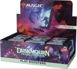 Play Booster Box Duskmourn House of Horror DSK MTG/ New Sealed - Image 1