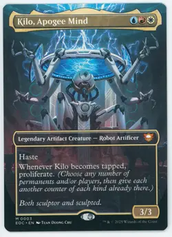 Kilo, Apogee Mind Borderless 0003 EOC NM/MT [Edge of Eternities:MTG] - Image 1