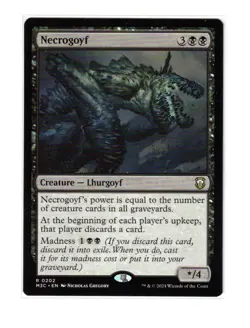 MTG - NM - Necrogoyf - Commander: Modern Horizons 3 - 202 - Image 1