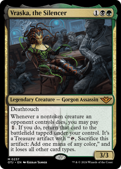Vraska, the Silencer #237 | NM | Outlaws of Thunder Junction OTJ | Magic MTG - Image 1