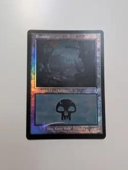 MTG - Swamp 293 (Retro Frame Foil) - Innistrad Remasterd NM/M Condition - Image 1