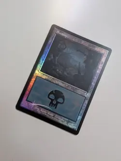 MTG - Swamp 293 (Retro Frame Foil) - Innistrad Remasterd NM/M Condition - Image 2