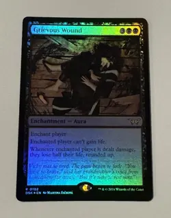MTG Grievous Wound - Duskmourn: House of Horror FOIL LP - Image 1