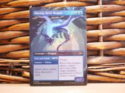 MTG Marang River Regent 0378 | BORDERLESS FOIL RARE | NM Near Mint | TDM | 2025 - Image 2