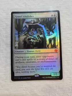 Grand Abolisher - Foil - NM - Outlaws of Thunder Junction: The Big Score BIG - Image 1
