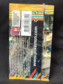 EMPTY - Pokemon - Black & White - Plasma Blast - Genesect Pack Wrapper - Image 2