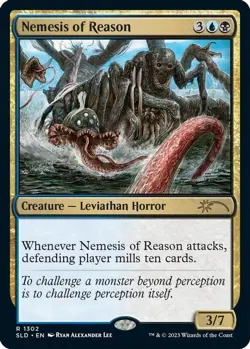 1x FOIL Nemesis of Reason - NM ENG - Image 1