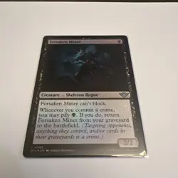 Forsaken Miner Outlaws of Thunder Junction Foil - Image 1