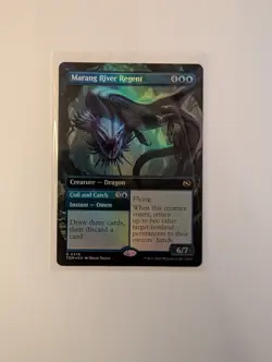 MtG Marang River Regent R TDM Double Sided Foil Borderless NM/M Tarkir 0378 - Image 2