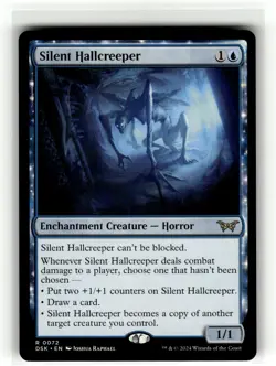 SILENT HALLCREEPER Duskmourn House of Horror #72 DSK(NM+)(MTG) - Image 1