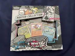 Black Bolt & White Flare Scarlet & Violet Poster Collection (LOT OF 3) Pokemon - Image 3