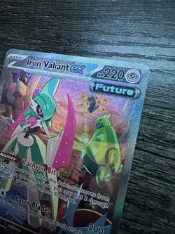 Iron Valiant ex 249/182 SV04: Paradox Rift Special Illustration Rare - NM - Image 5