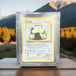 Snorlax 30/130 Base Set 2 Non Holo MP Pokemon TCG WOTC Vintage - Image 1