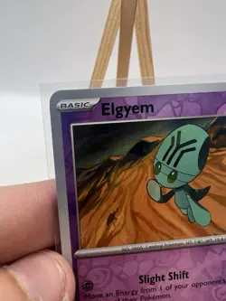 Elgyem 040/086 Reverse Holo Pokemon TCG SV: Black Bolt NM/MINT - Image 4