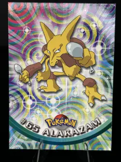 Alakazam #65 Topps Black Label 1999 NM Pokemon - Image 1