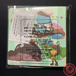 Pokemon Cafe EEVEE PIKACHU File Holder with 1 Sheet Unopened Sticker Seal - Image 2