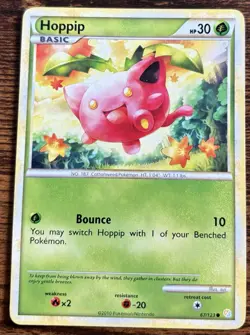 Hoppip #67 - Pokemon HeartGold & SoulSilver - Lightly Played - Image 1