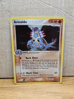 Armaldo 3/108 EX Power Keepers Holo Rare Pokemon Card TCG - Image 1