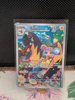 Pokemon TCG Iono's Kilowattrel 163/159 Scarlet Violet Journey Together - Image 1