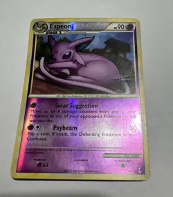 Espeon 4/95 Holographic Rare Card Nintendo Pokemon TCG Call of Legends - Image 1
