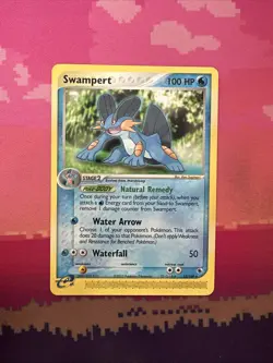 Pokemon Card Swampert EX Ruby Sapphire Rare 23/109 Near Mint - Image 1