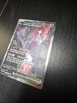 Pokemon TCG Team Rocket's Mewtwo EX 231/182 SIR SV: Destined Rivals - Image 2