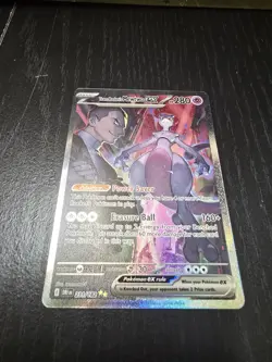 Pokemon TCG Team Rocket's Mewtwo EX 231/182 SIR SV: Destined Rivals - Image 4