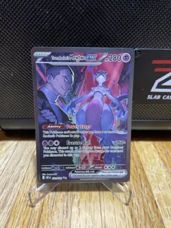 Pokemon TCG Team Rocket's Mewtwo EX 231/182 SIR SV: Destined Rivals - Image 1