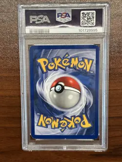 1st Edition Hypno Fossil 8/62 Holo Pokemon PSA 6 (Spanish) with Swirl 🌀 - Image 3